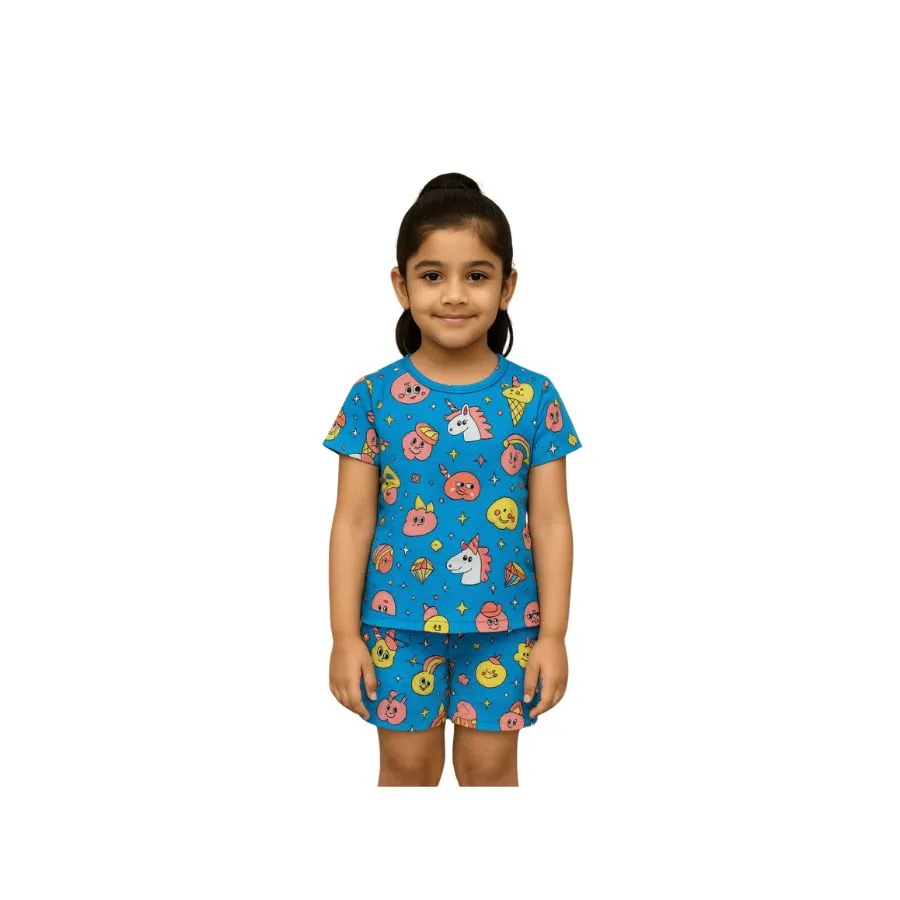 Kids AOP Shorts Set